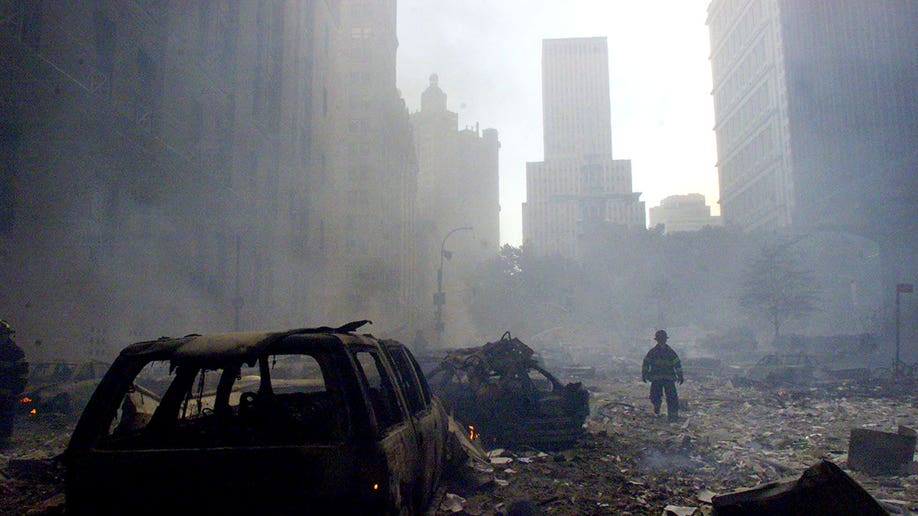 Aftermath of 9/11 terrorist attack