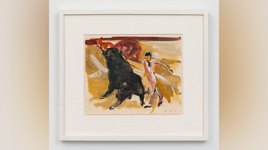 Painting by Elaine de Kooning