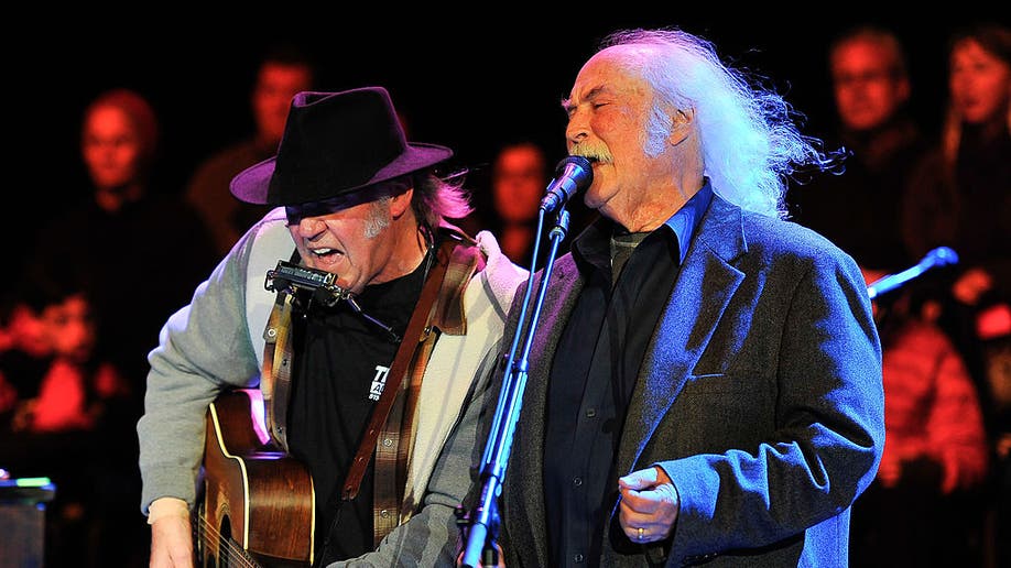 Neil Young pays tribute to late bandmate David Crosby after years