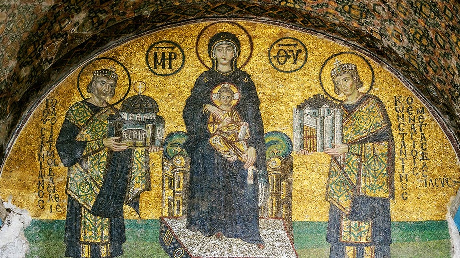 Hagia Sophia church art