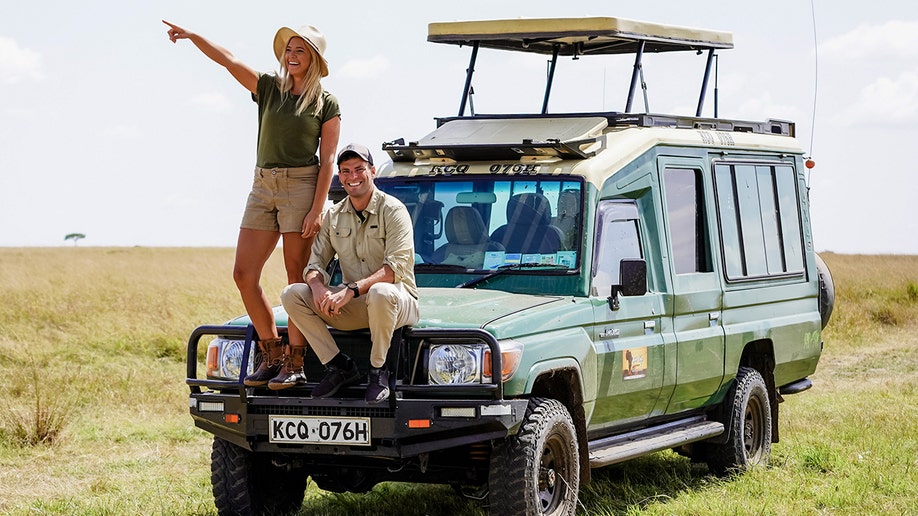 Hudson and Emily safari
