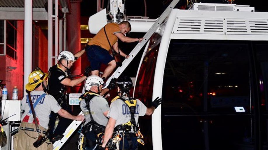 Riders rescued from ICON Park Ferris wheel