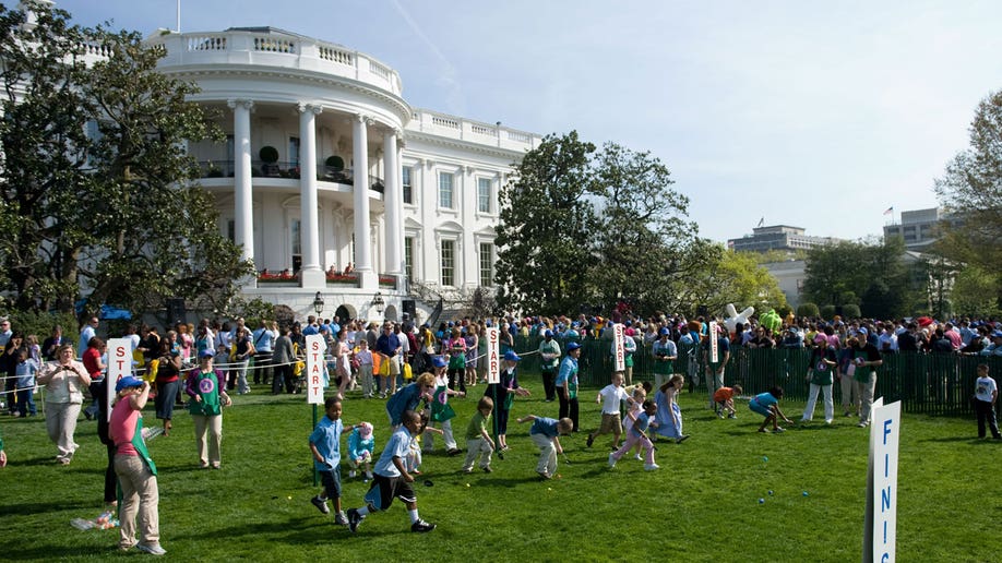 The South Lawn and the Easter Egg Roll