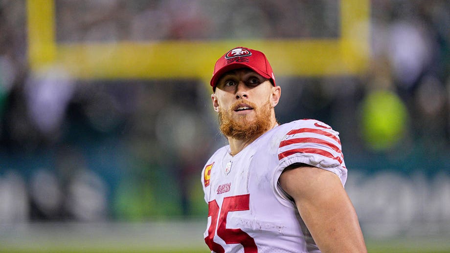 49ers’ George Kittle asks Brock Purdy bizarre question following injury during NFC title game