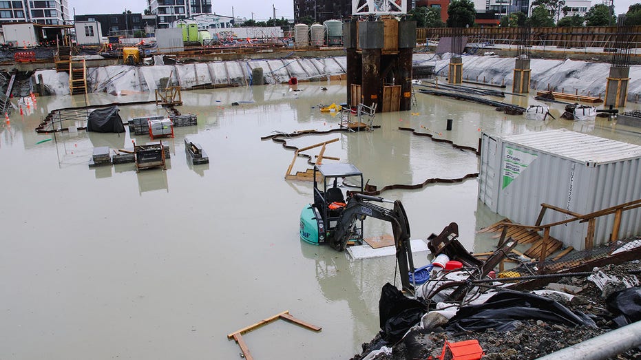 Inondations à Auckland