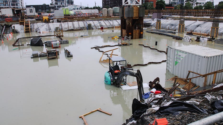 Floods in Auckland