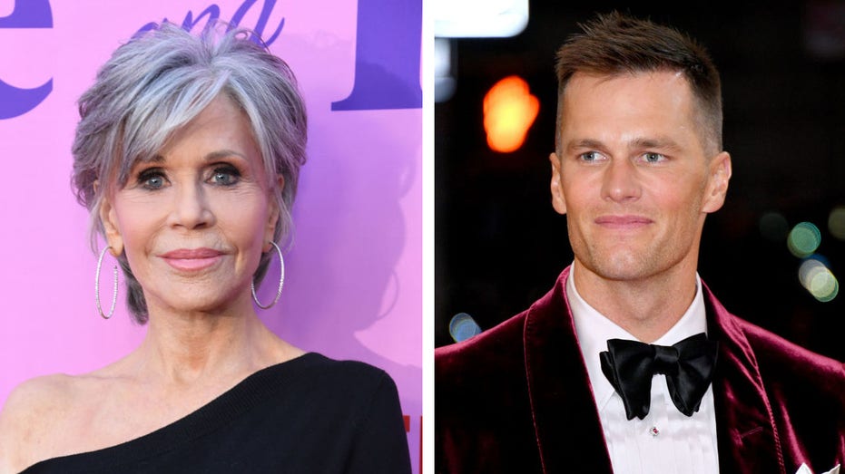 JaneFonda wanted to *ahem* tackle @Tom Brady on the set of their