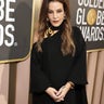 Lisa Marie Presley at the Golden Globes