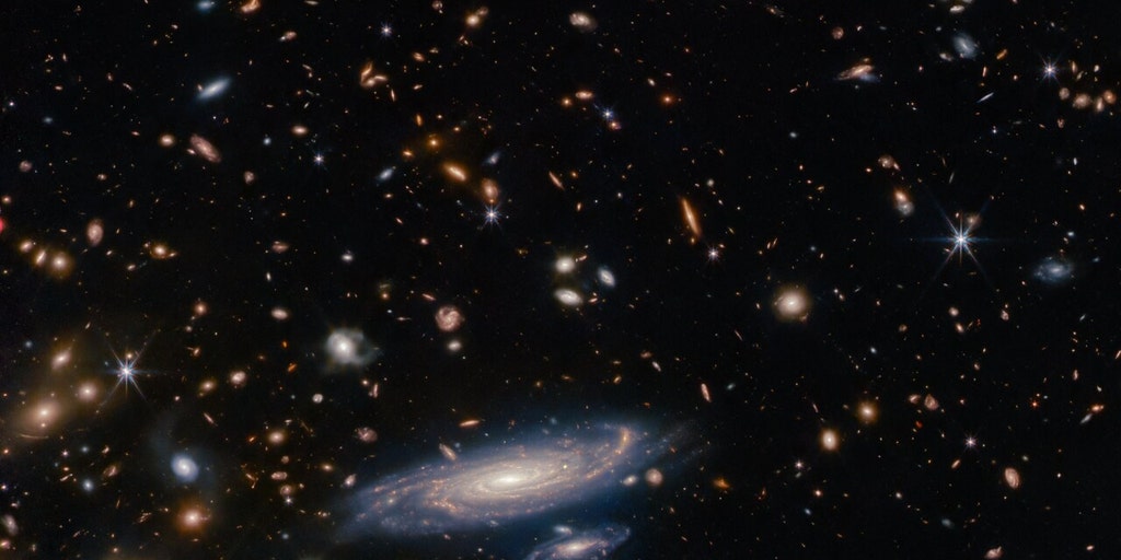 Webb telescope image captures stunning spiral galaxy over a billion light-years away