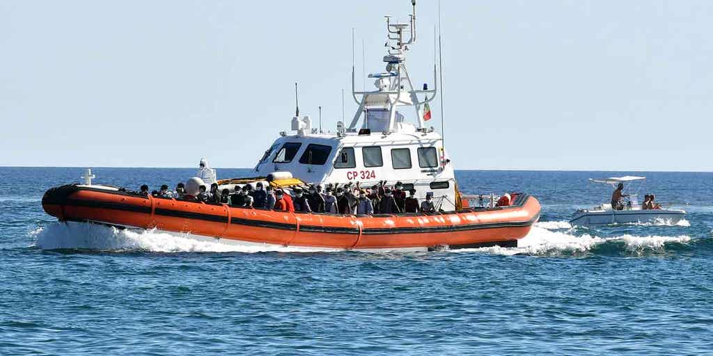 Bodies of 8 migrants recovered from island off the coast of Italy during operation that rescued 42 survivors