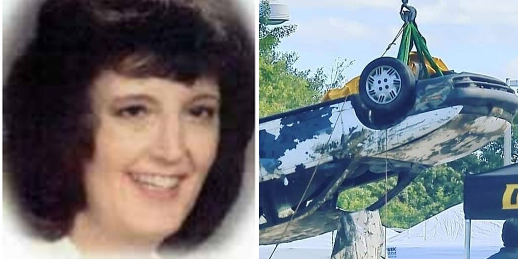 Divers use sonar to find Florida woman’s upside-down car in pond to break open 2001 cold case