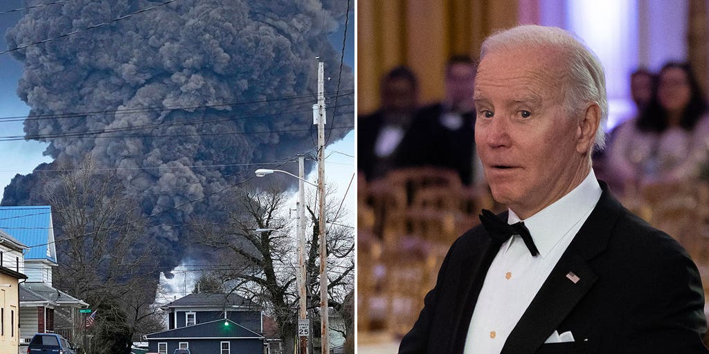 Biden torched for climate change tweet vowing 'cleaner air,' 'safer water' amid Ohio train derailment fallout - Vimarsana News