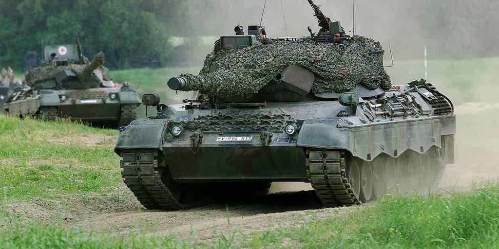 Ukraine will potentially receive old Leopard 1 battle tanks from German defense industry stocks