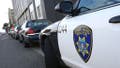 An Oakland Police patrol car sits in front of the Oakland Police headquarters on Dec. 6, 2012 in Oakland, California.