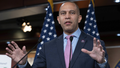 House Minority Leader Hakeem Jeffries, D-N.Y., speaks during a news conference on Capitol Hill in Washington, on Thursday, Feb. 2.