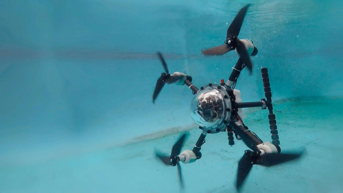 Photo of a drone designed for underwater missions.