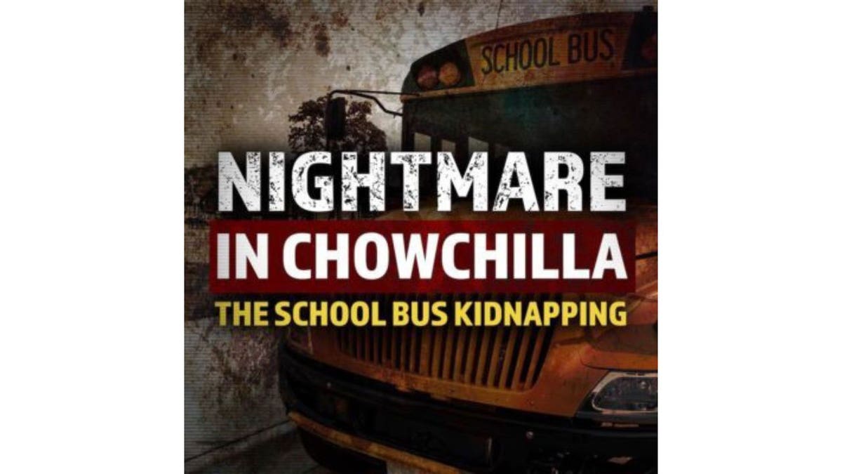 Photo of the front of a school bus.