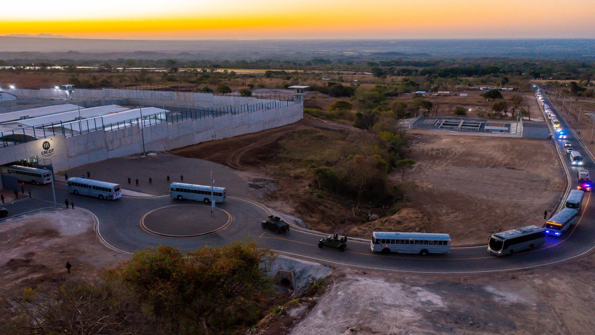 El Salvador's new prison Terrorism Confinement Center
