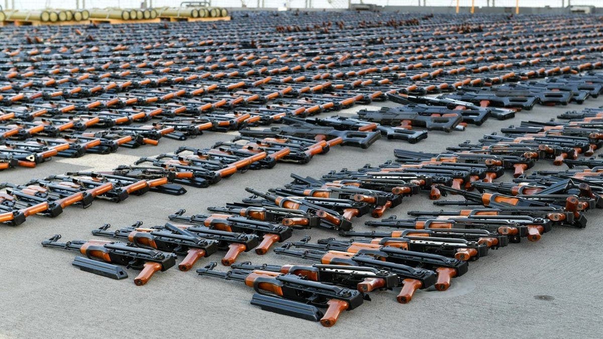 US Central Command seized weapons