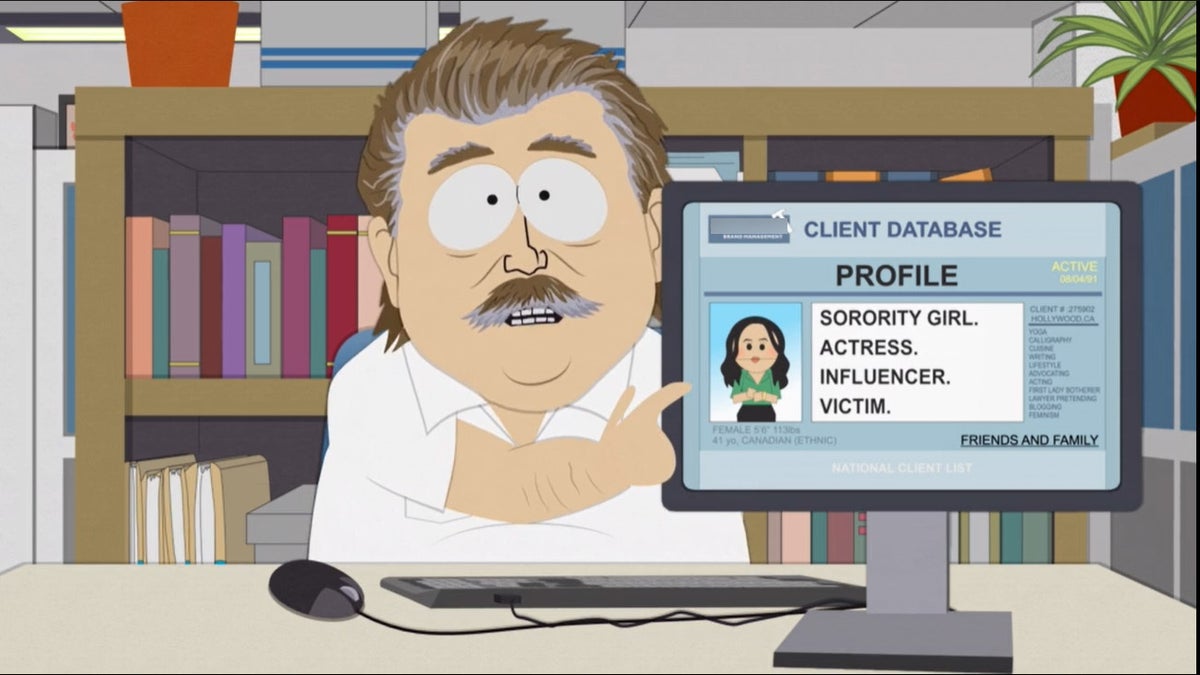 Royal-Confessions — “South Park's worldwide privacy tour episode is