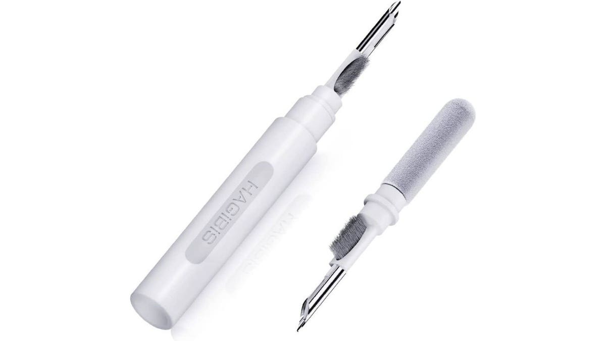 White cleaning pens for AirPods.