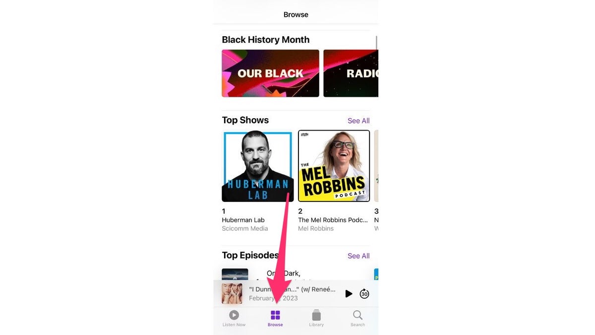 Examples of podcasts