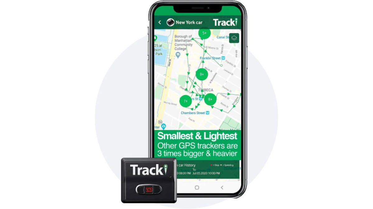 Tracki GPS tracker screenshot