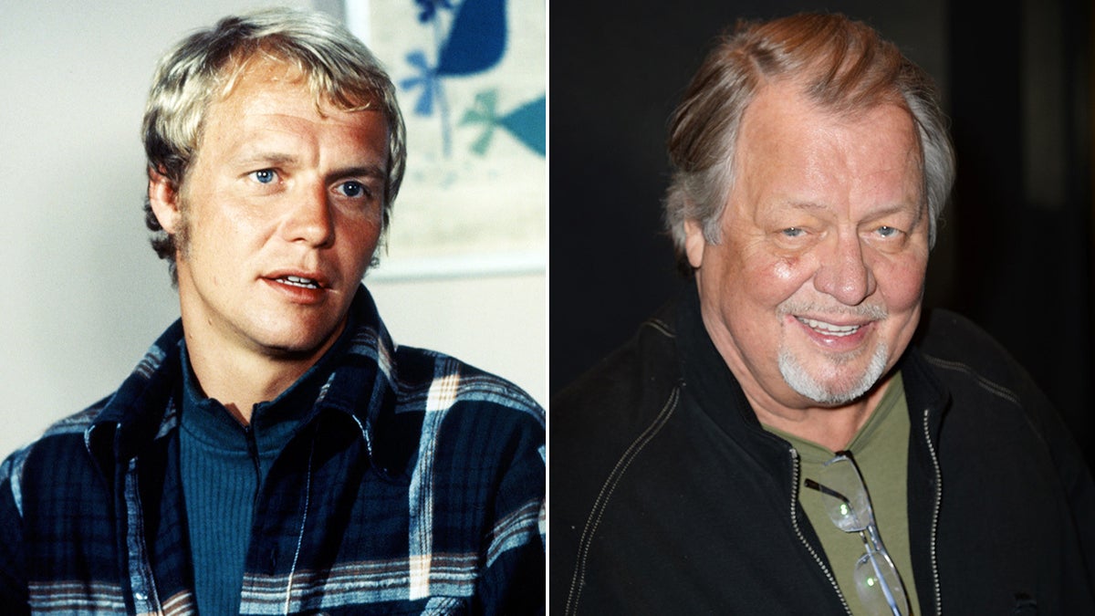 David Soul as Hutch and a more recent photo