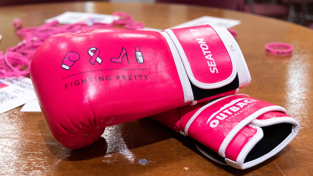 carole seaton fighting pretty pink gloves