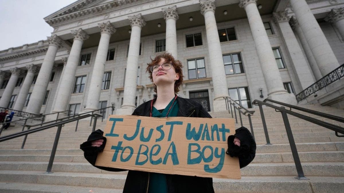 Trans kids rally at Utah State Capitol