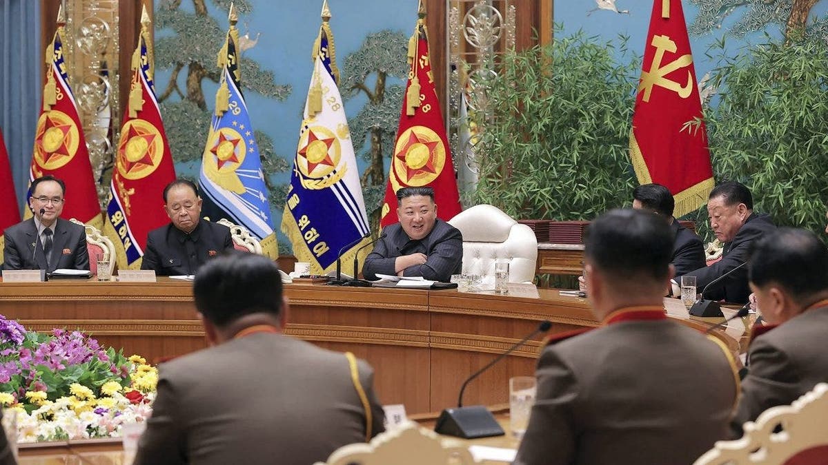 North Korean leader attends meeting