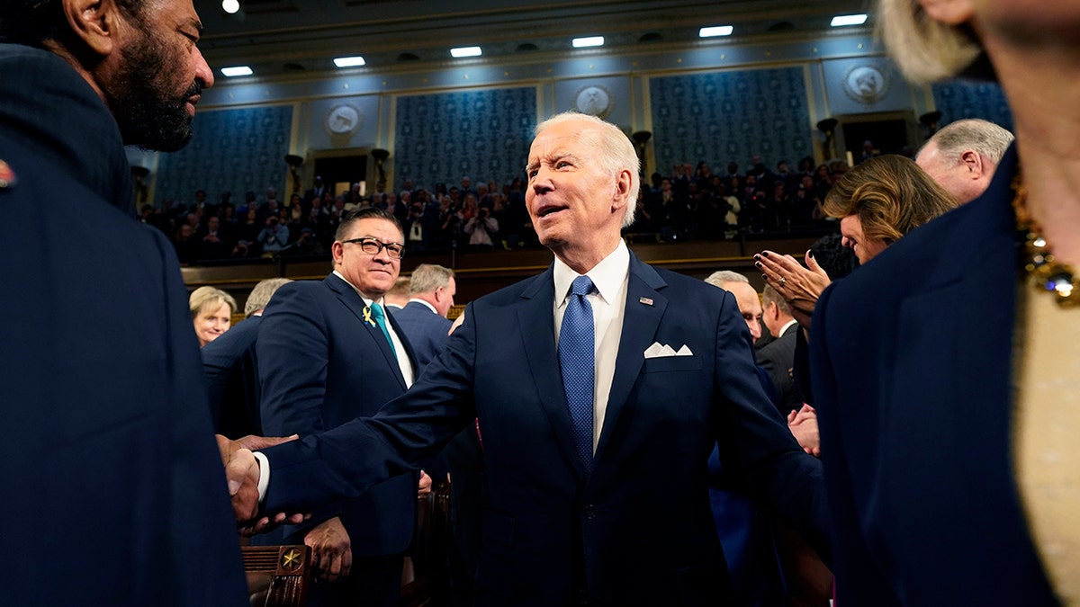 Biden walking