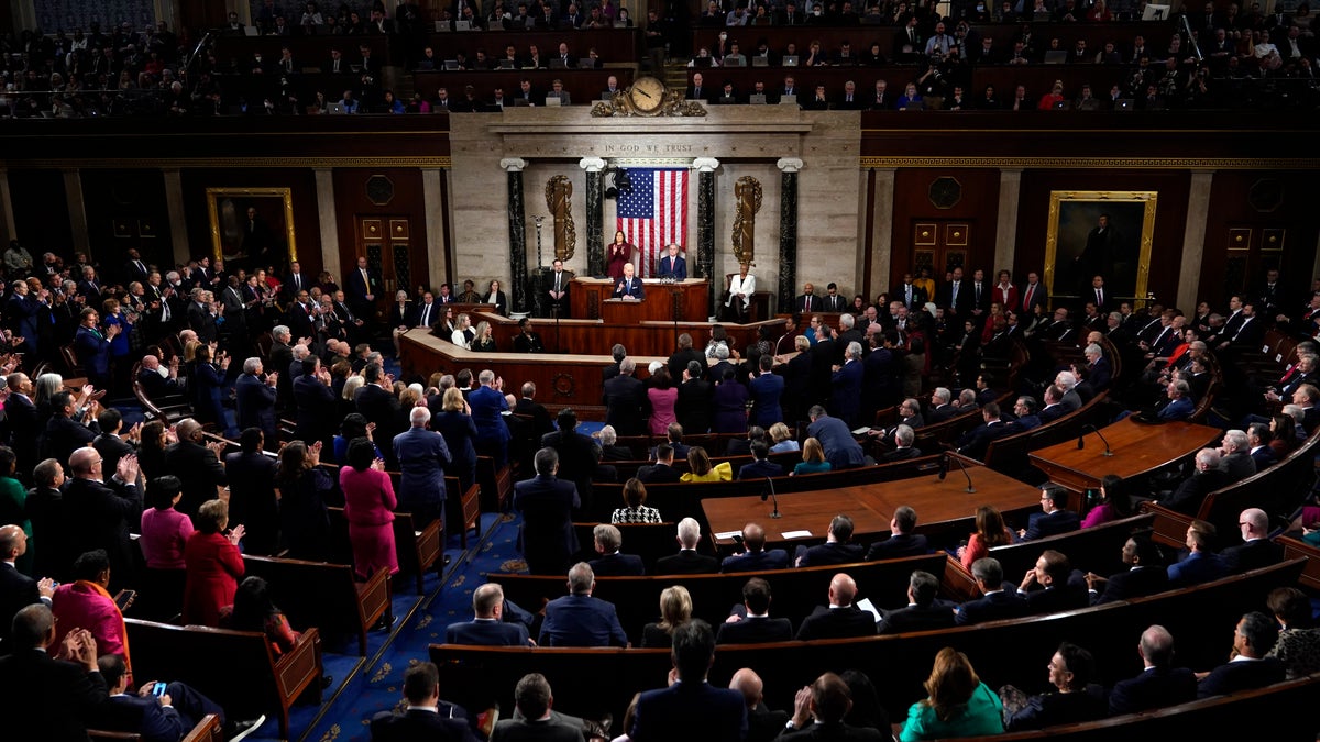 Congress watches State of the Union address