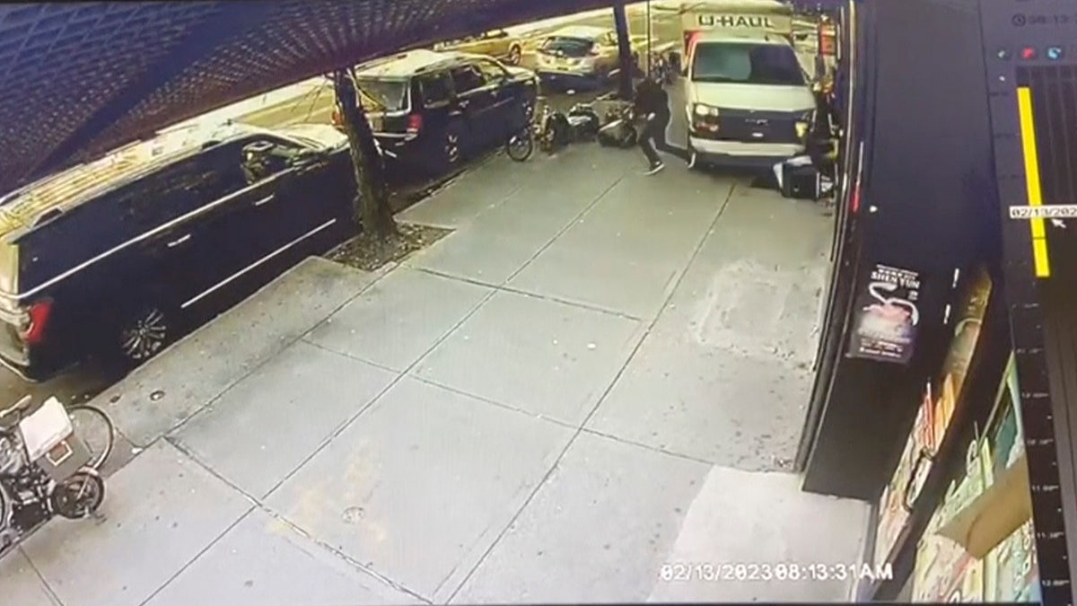 Brooklyn U-Haul rampage surveillance video