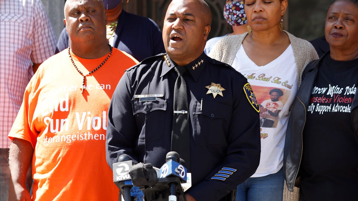 Oakland police chief LeRonne Armstrong