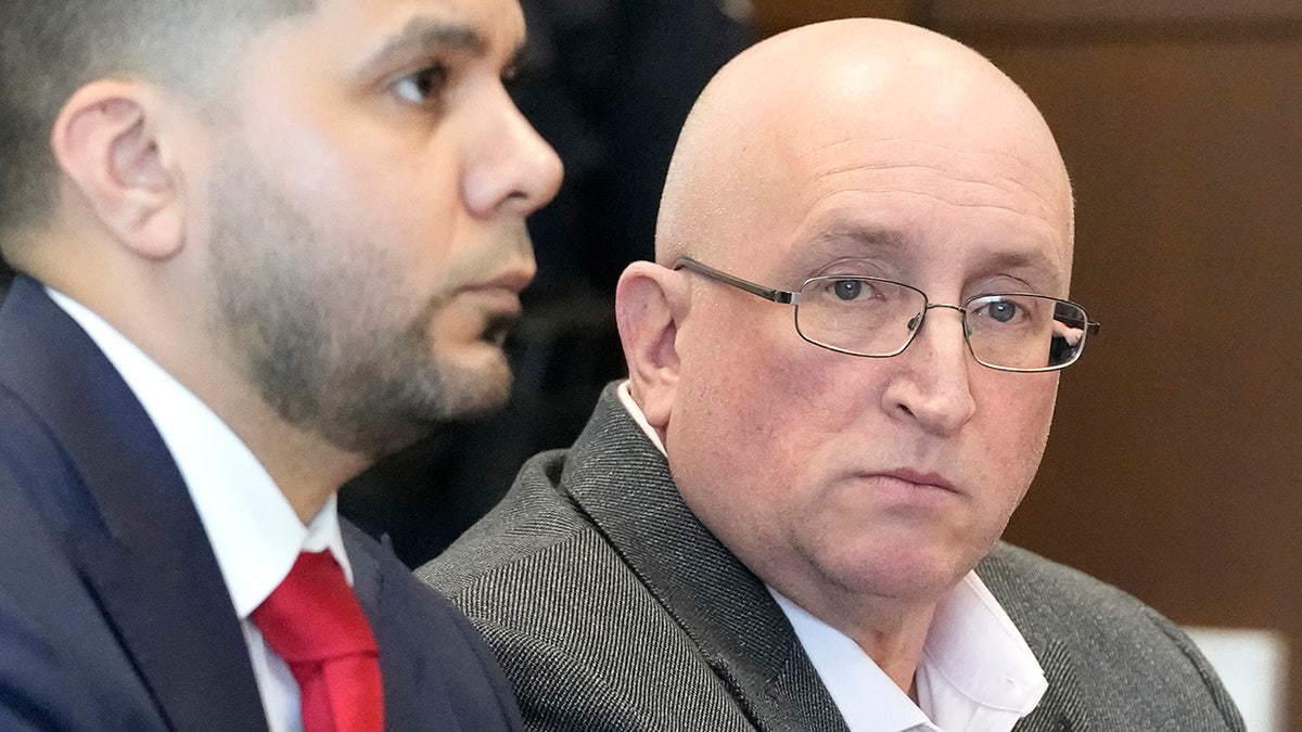 Photo of Robert E. Crimo Jr. in court