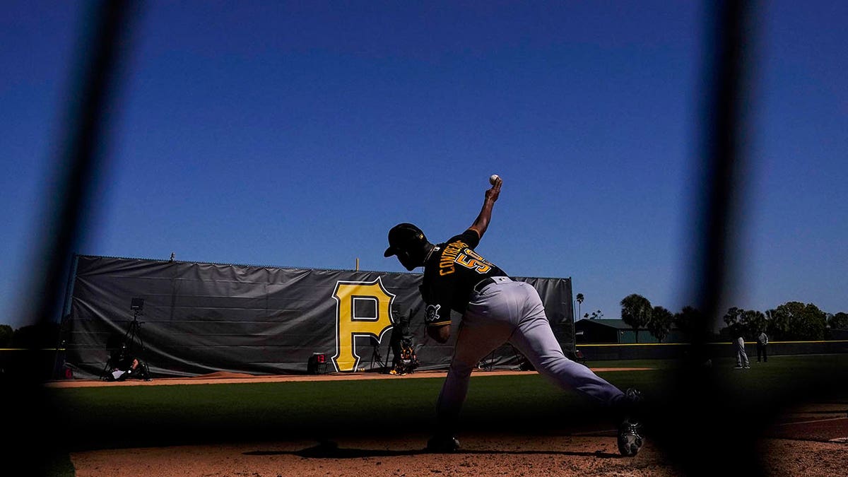 A picture from the Pittsburgh Pirates spring training facility in Florida
