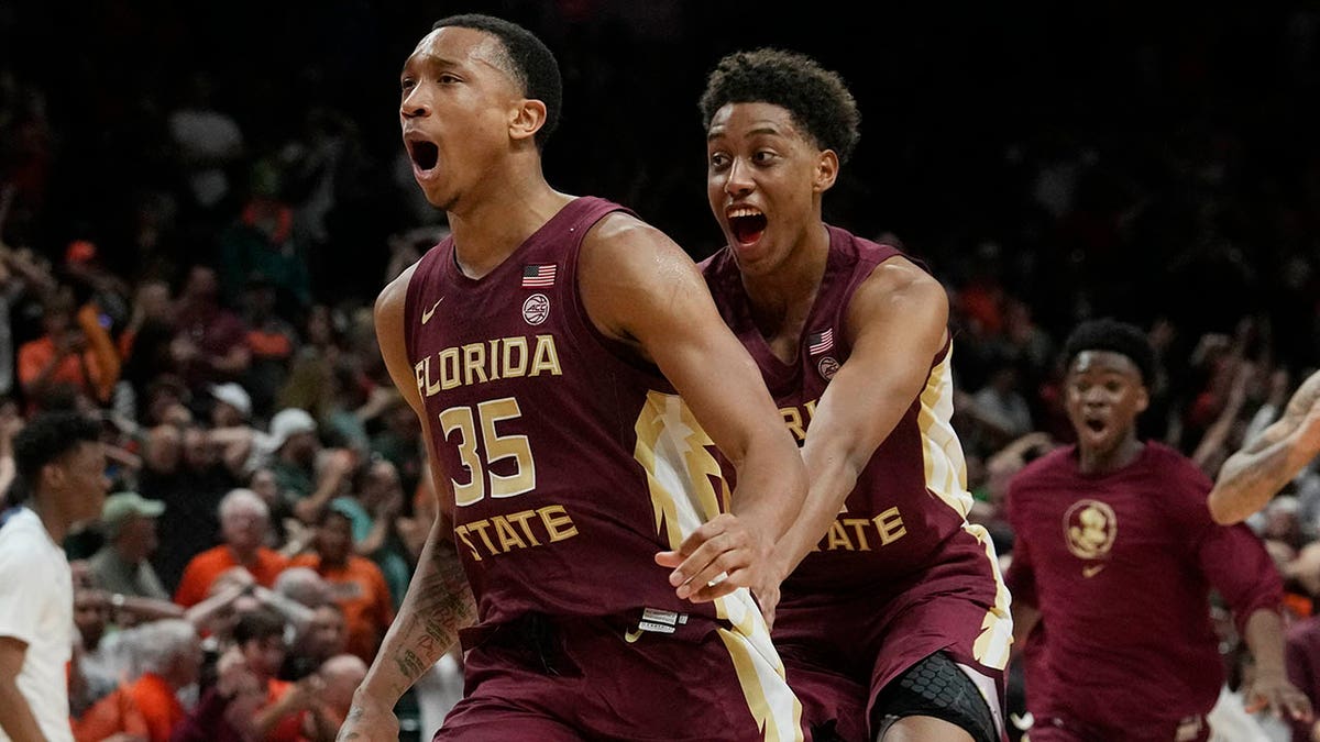 Matthew Cleveland reacts after scoring the game-winner