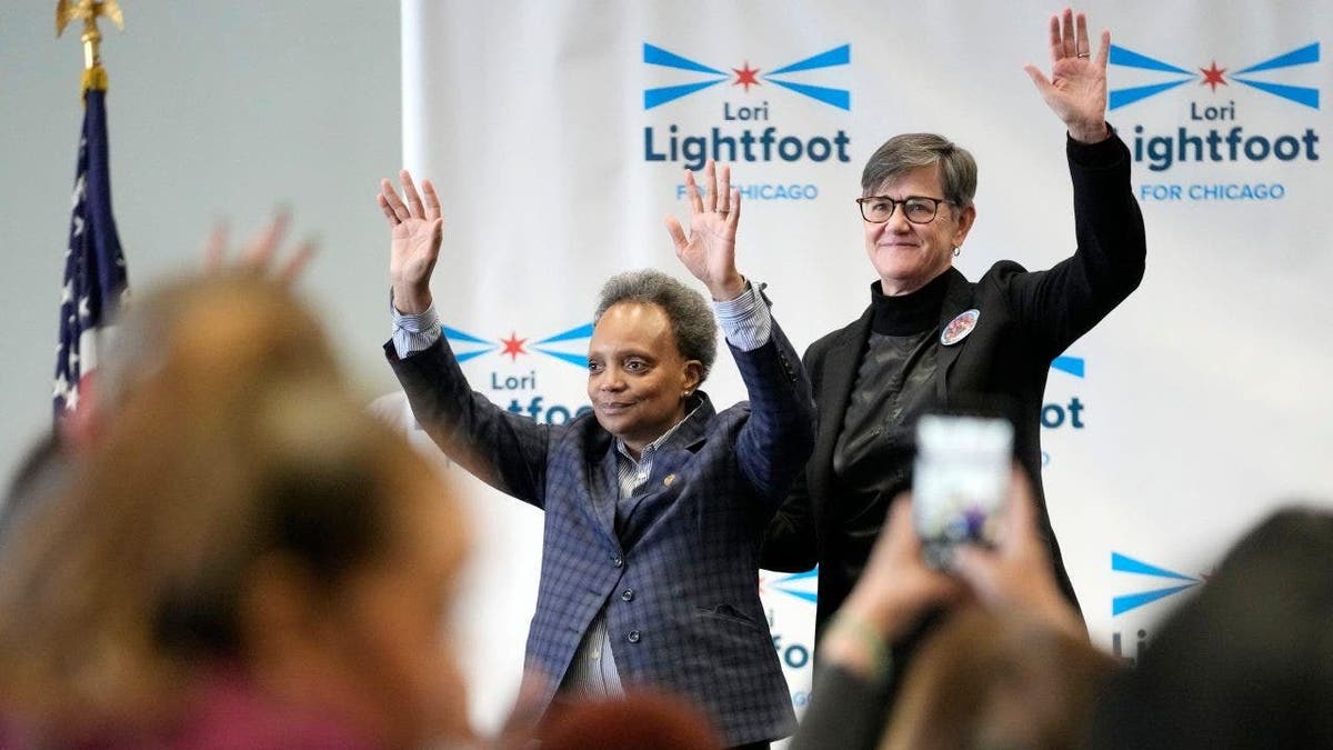 Lori Lightfoot and spouse Amy Eshleman