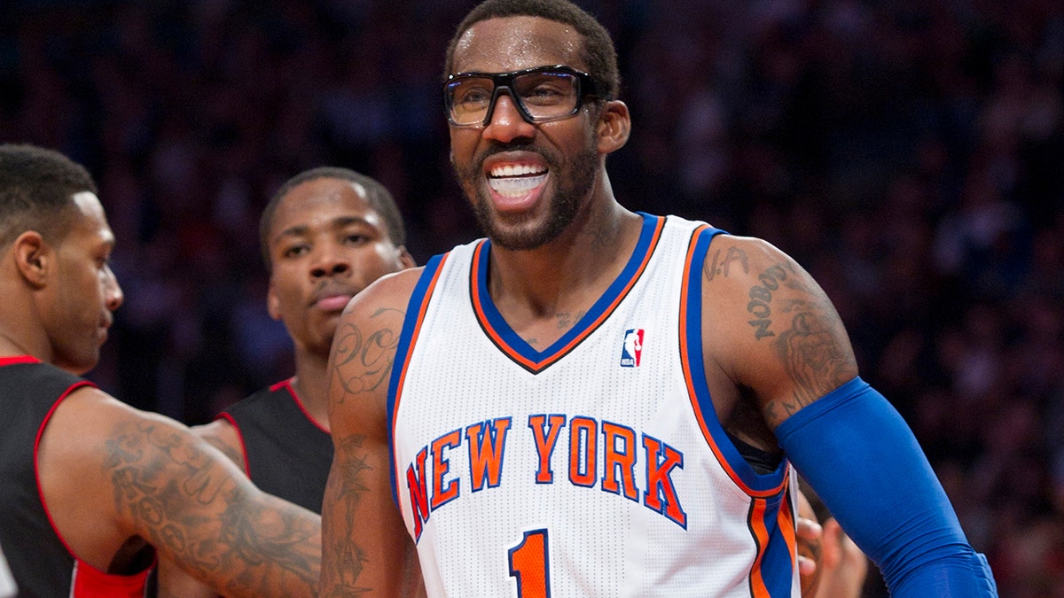 Amare Stoudemire with the Knicks