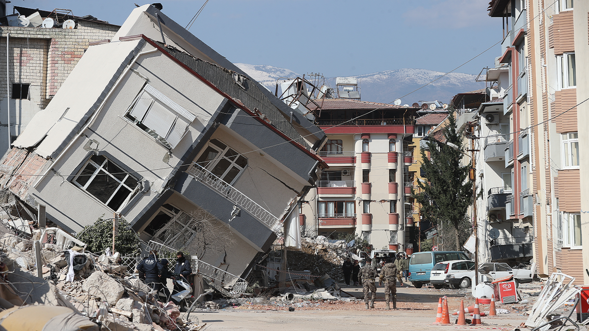Antakya, Turkey earthquake damage