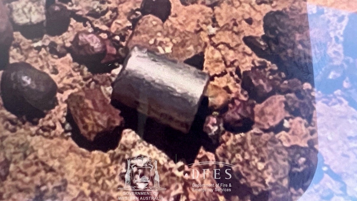 Australian radioactive capsule found