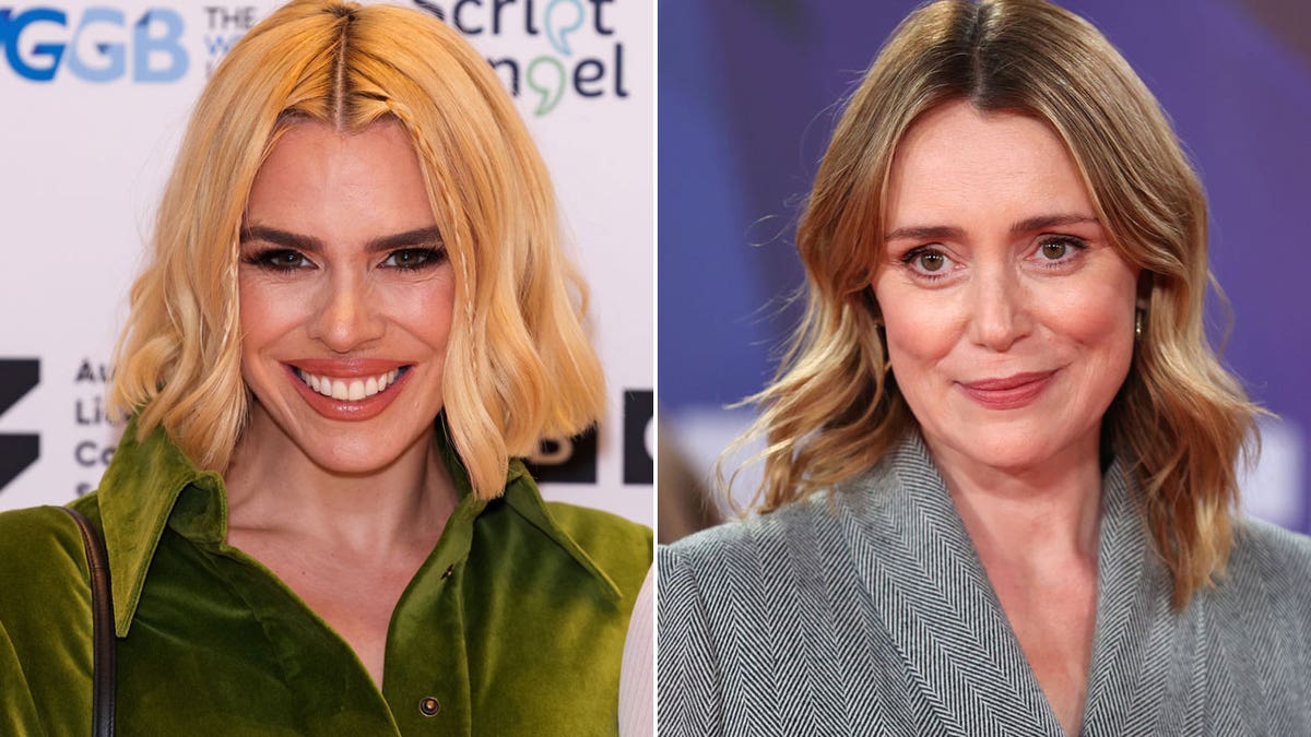 Billie Piper and Keeley Hawes