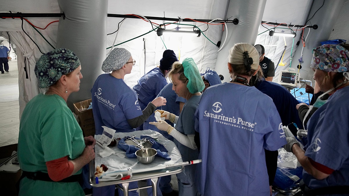 Samaritan's purse busy nurses