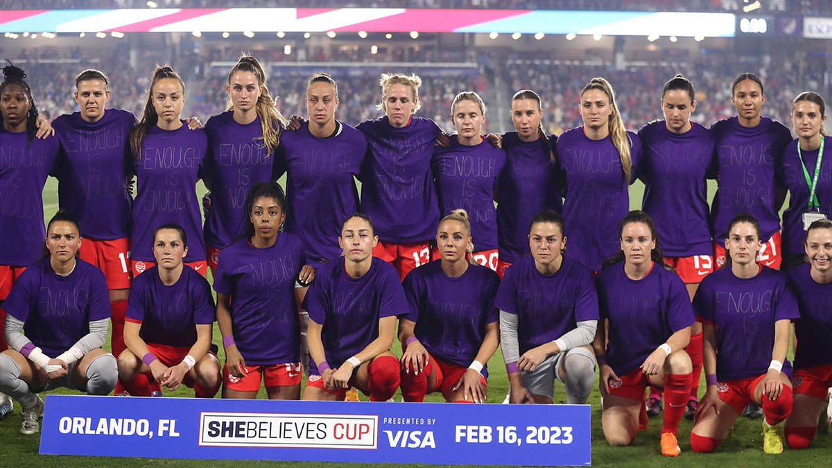 USWNT Wore Inside Out Shirts Protesting US Soccer Federation