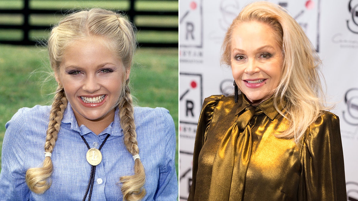 Charlene Tilton then and now split