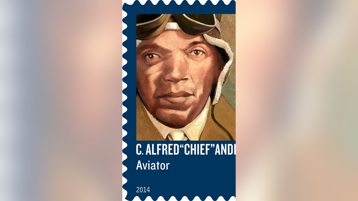 Tuskegee Airman stamp