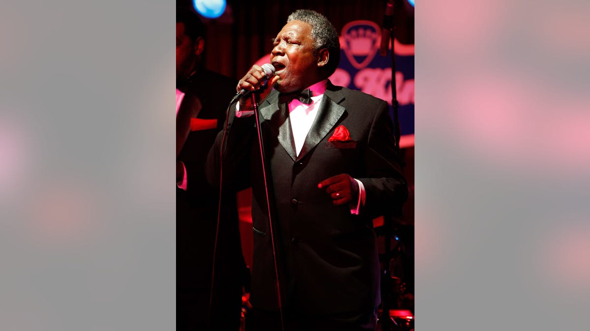 Charlie Thomas performs