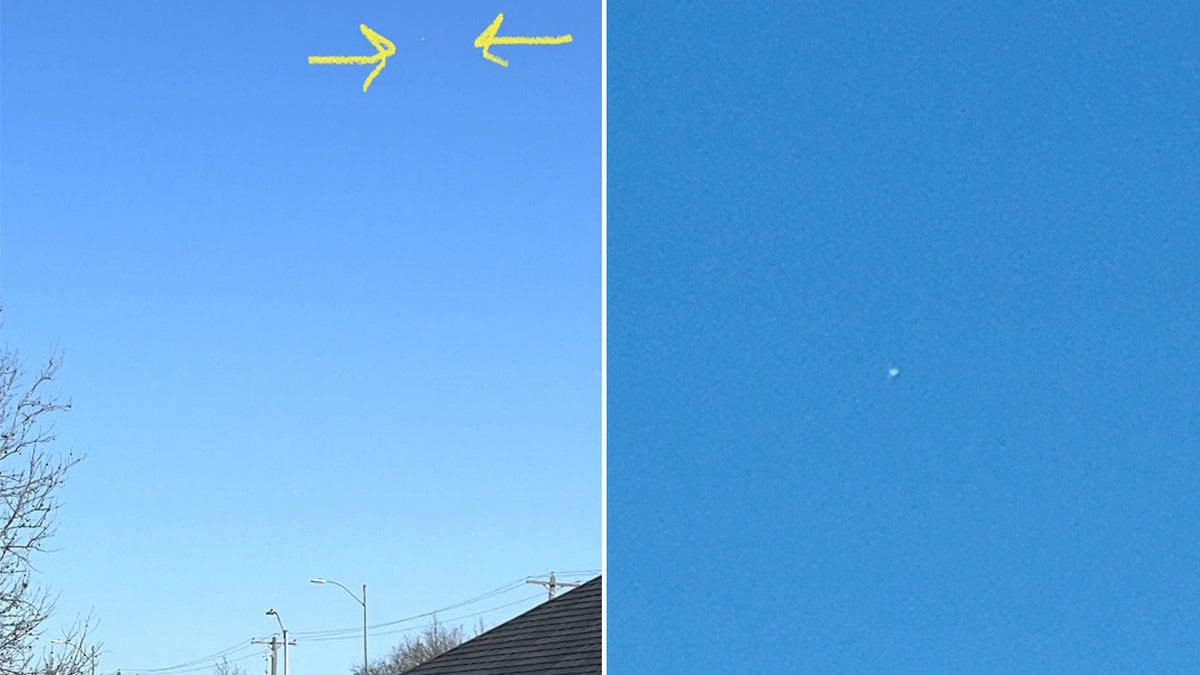 Chinese spy balloon seen over Kansas City