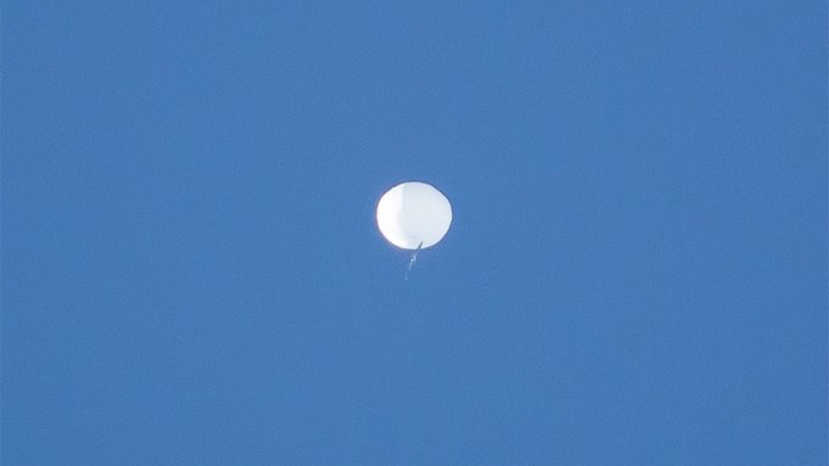 Chinese spy balloon spotted over western North Carolina